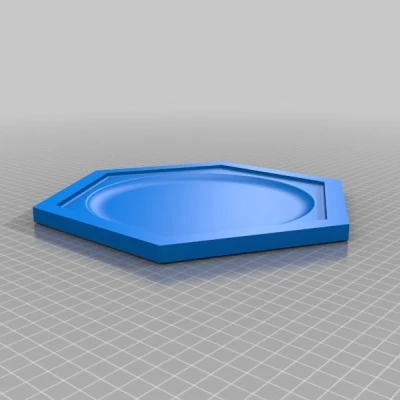 Tardis Roundel (Lục giác Kỷ niệm 50 năm)