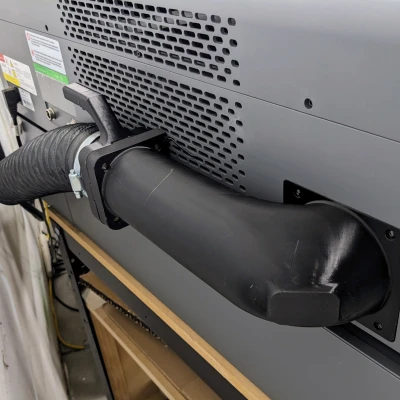 Ống Thông Hơi xTool P2 (Góc Vuông Có Khớp Nối Nhanh)