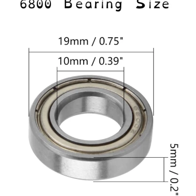 Tumblefluffs Double Bearing Spool Holder - Đế giữ 2 vòng bi siêu bền