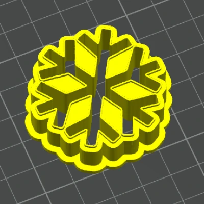 Snowflake 5 - Khuôn Cắt Bánh Quy