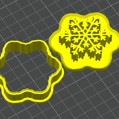 Khuôn Cắt Bánh Tuyết 3