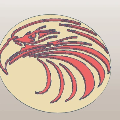 Mô hình Đại Bàng 3D