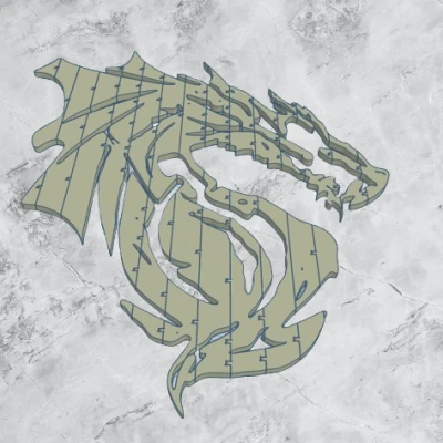 Rồng Uốn Dẻo 3D