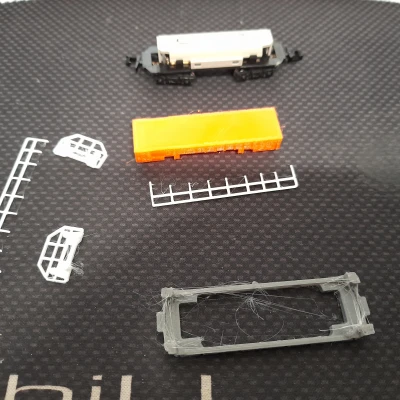 Xe đẩy đầu máy BB63000 khổ N