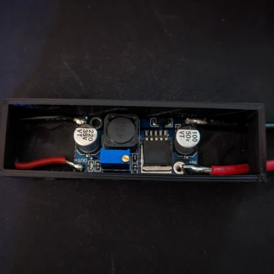 Hộp Buck Converter Có Nắp Đậy