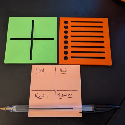 Khuôn Mẫu Giấy Ghi Chú "Sticky/Post-It"