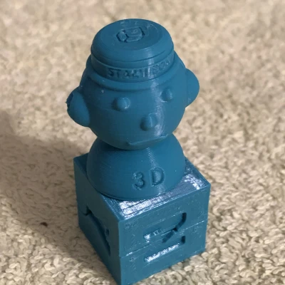 Mô hình Calibrate Mini Stami Figur để kiểm tra máy in