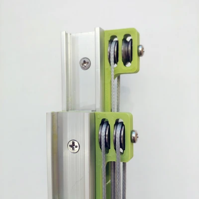 Bộ Chèn Ray Ngăn Kéo Cho Hệ Thống Nâng Dây Liên Tục Dây Kép