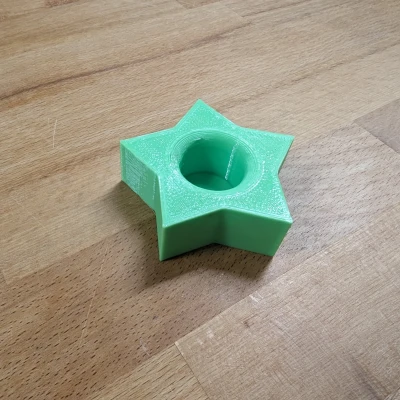 Chân Nến Hình Sao Mùa Giáng Sinh