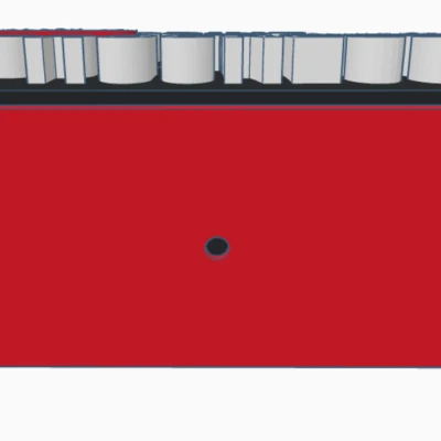 Bộ lọc bụi filament khi đang in V1