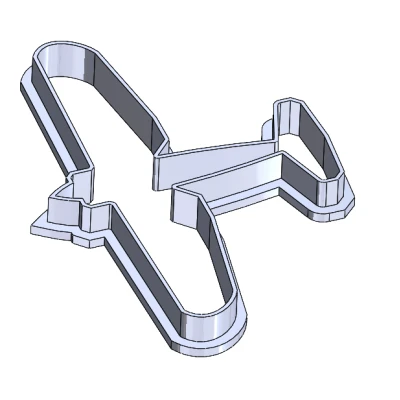 Khuôn Cắt Bánh Quy Hình Máy Bay