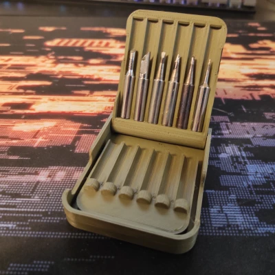 Hộp Đựng Mũi Hàn Thiếc