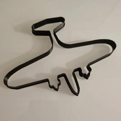 Khuôn Cắt Bánh Quy Hình Máy Bay