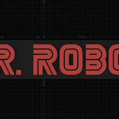 Biển hiệu Mr. Robot