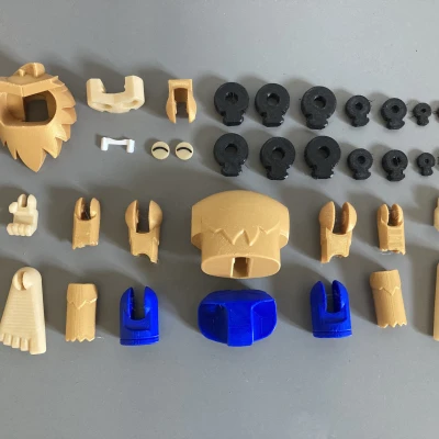 Crisp Cryptids - Sasquatch (Mô hình người tuyết khớp nối)