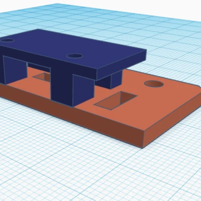 Giá đỡ công tắc hành trình cơ khí