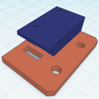 Giá đỡ công tắc hành trình cơ khí