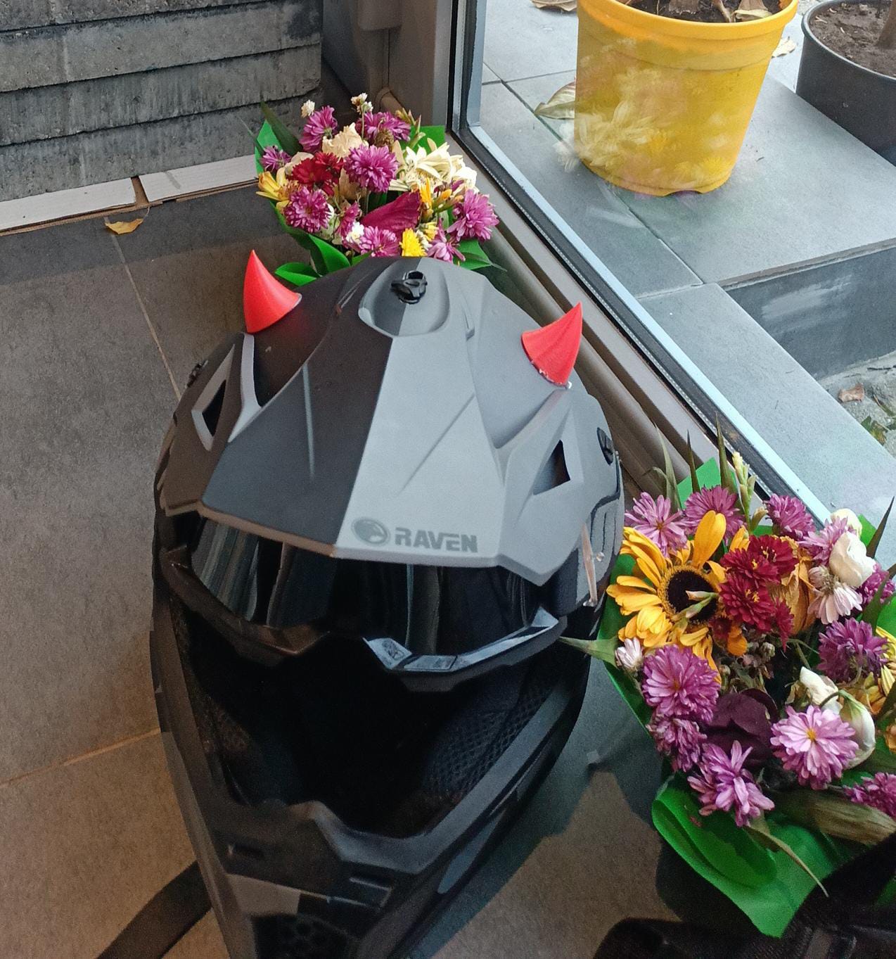 Cái Sừng Mũ Bảo Hiểm Đơn Giản