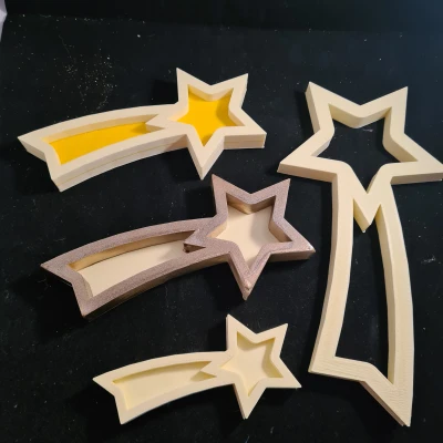 Trang Trí Giáng Sinh Hình Sao Băng