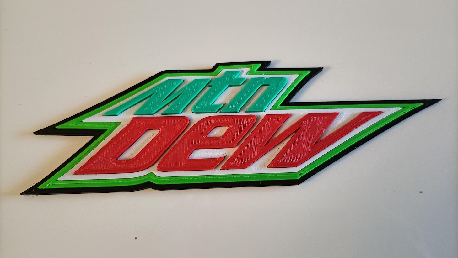 Logo Mountain Dew (2006) phiên bản 3D