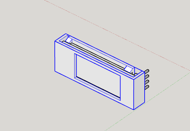 Vỏ Case Cho Màn Hình OLED 0.91"