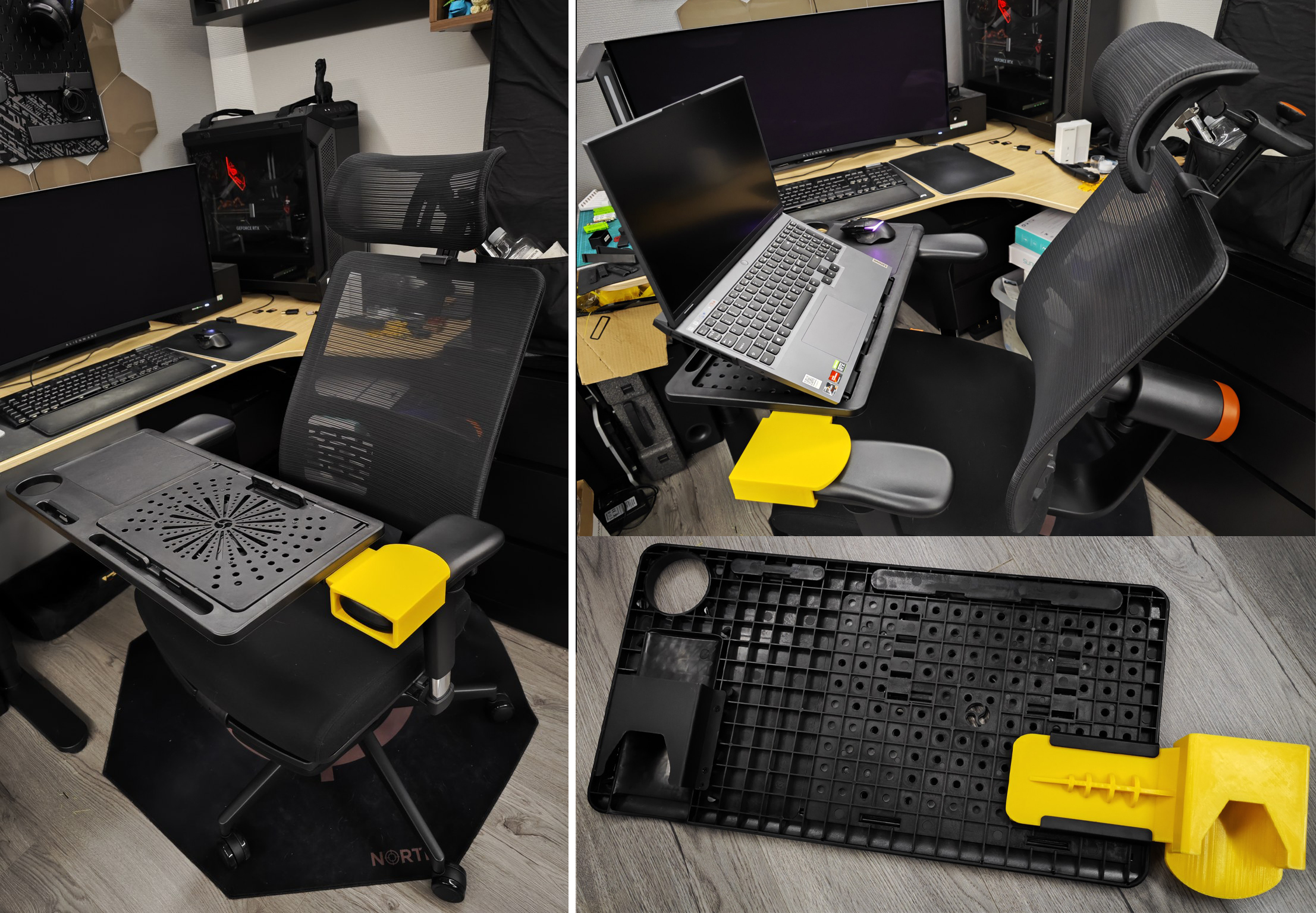 Newtral MagicH Part C - Phụ Kiện Bàn Laptop Gắn Rời