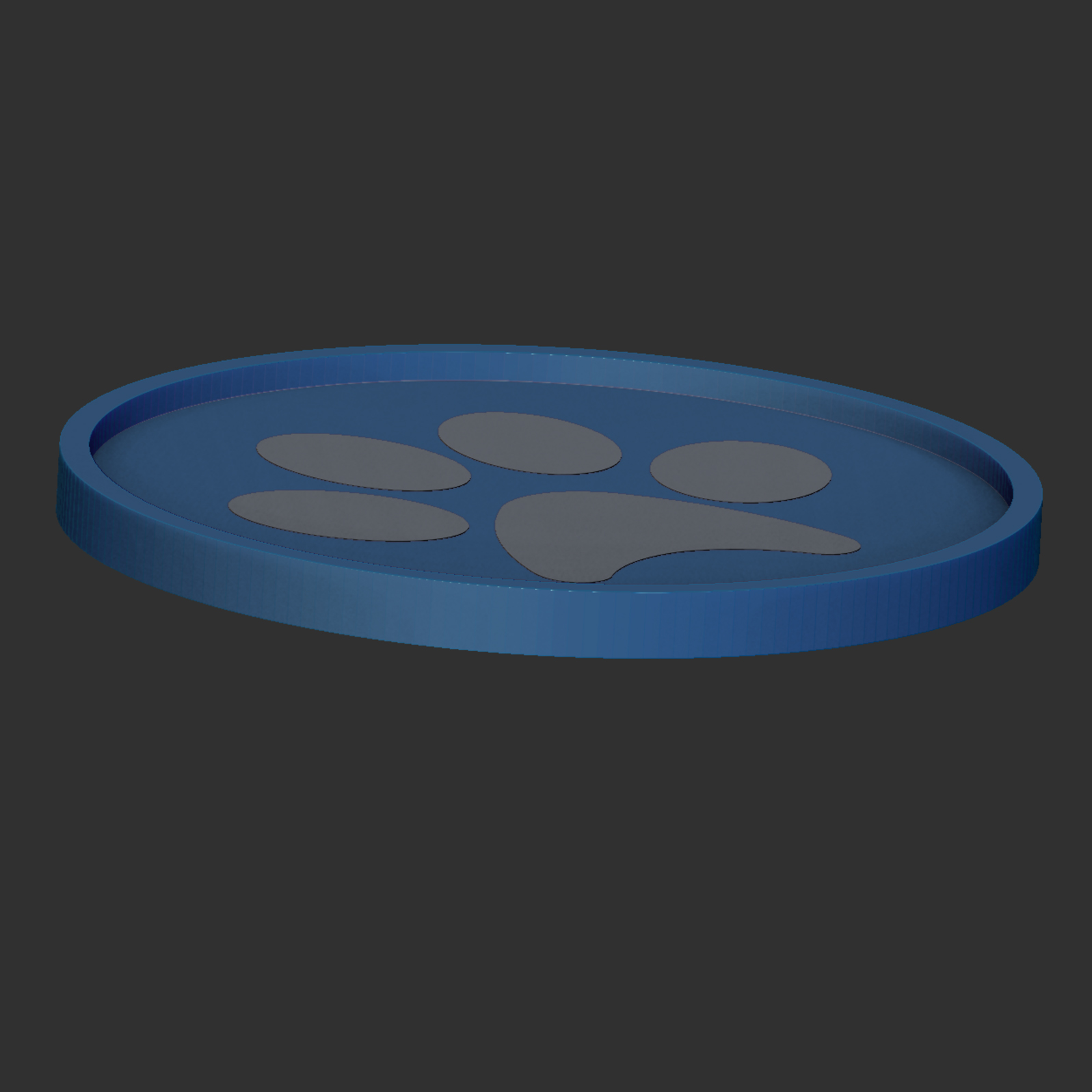 Đế lót ly hình bàn chân kèm hộp đựng