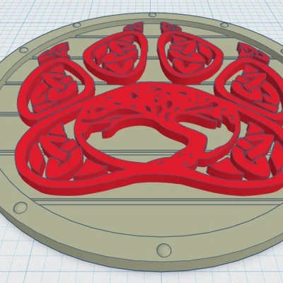 Đế Lót Ly Hình Khiên Viking 44