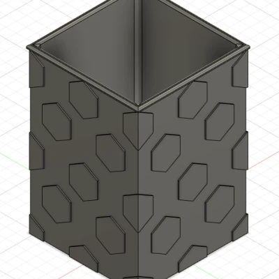 Rổ Nam Châm Hình Chữ Nhật (2 Nam Châm)