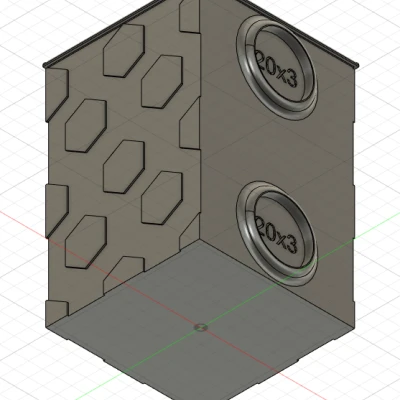 Rổ Nam Châm Hình Chữ Nhật (2 Nam Châm)