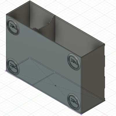 Rổ Nam Châm Hình Chữ Nhật (4 Cái Nam Châm)