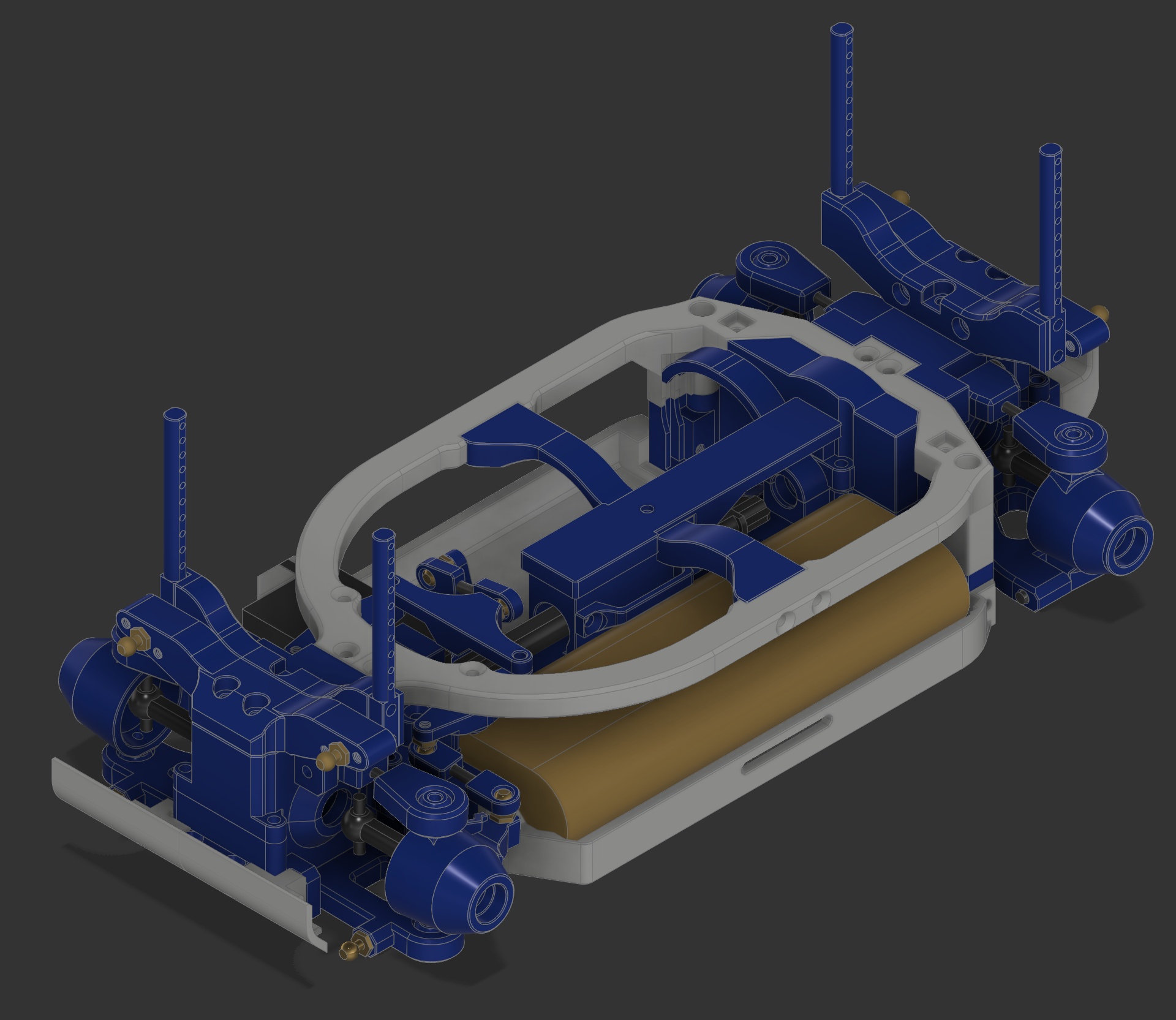 Xe RC Tự Lái 1/10 EP (Dựa trên TAMIYA TT-02)