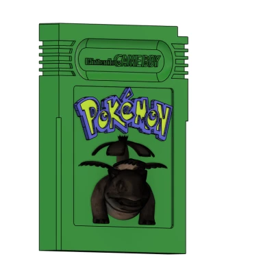 Hộp băng Pokemon màu xanh lá cây