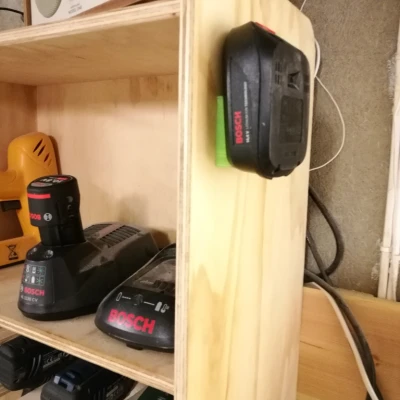 Giá đỡ pin Bosch dòng 14,4V / 18V