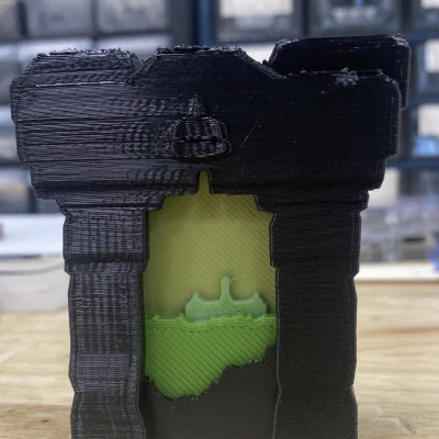 Cổng Vương Quốc Đất Hoang Vàng Từ Sky COTL