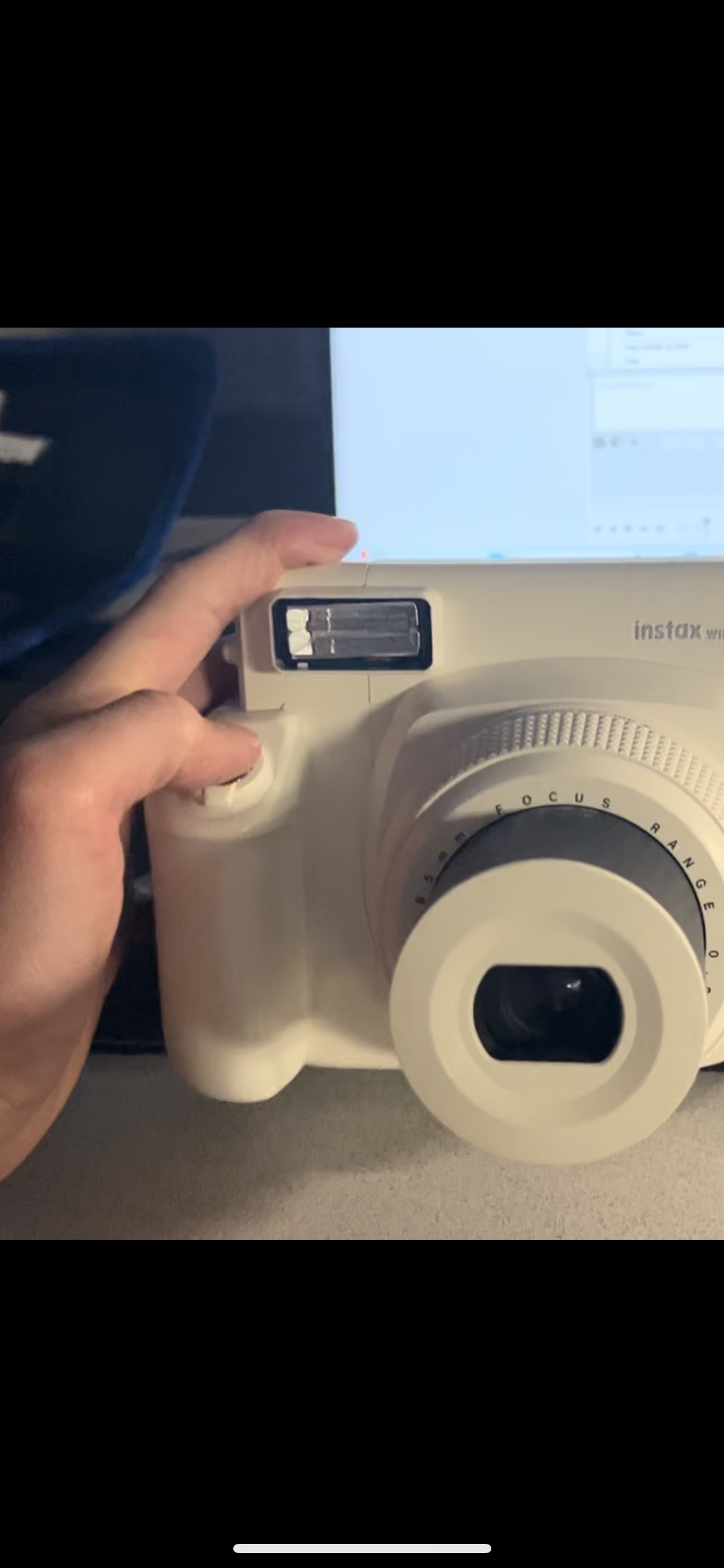 Nắp Che Đèn Flash Thay Thế Cho Instax 300