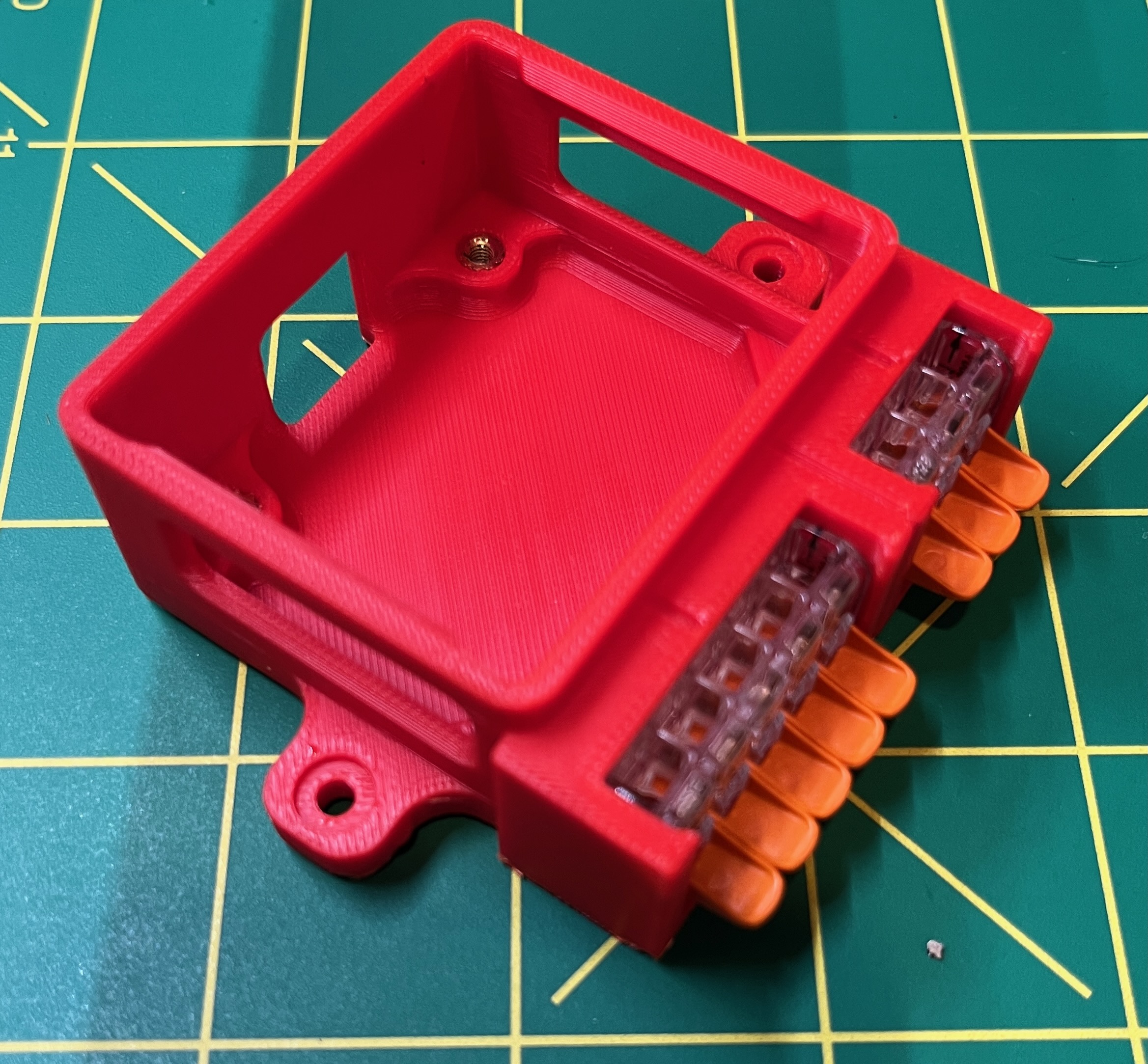 Vỏ Hộp Ratgdo 2.5i Có Wago 221 Lever-Nuts