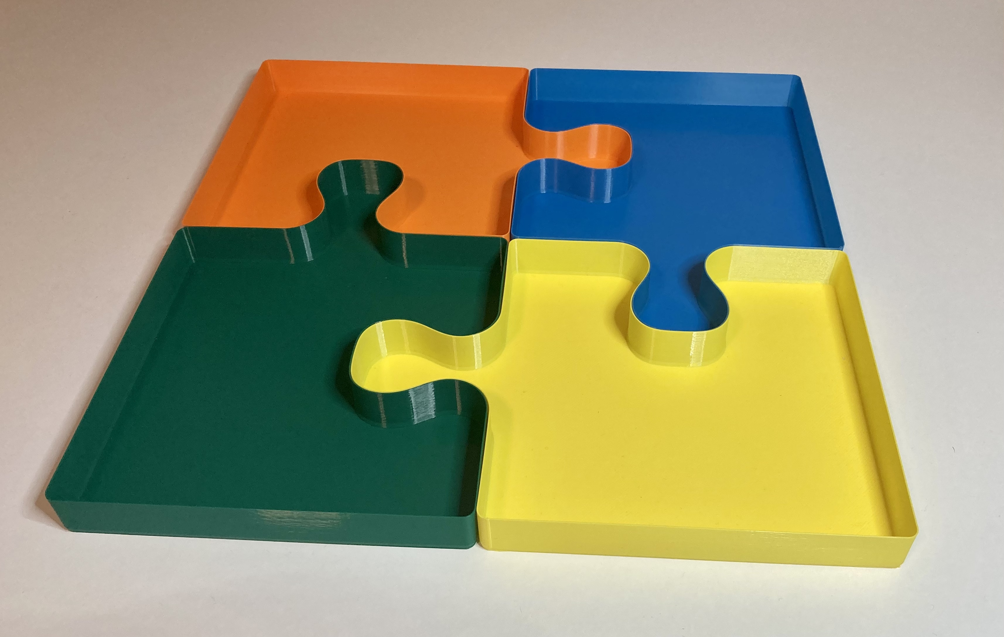 e.n.i.g.m.o - hộp đựng đồ cho bộ xếp hình PUZZLE