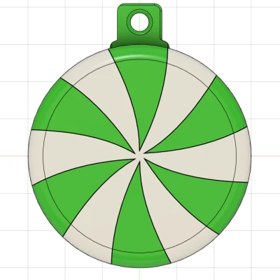 Đồ Trang Trí Cây Thông Noel Hình Kẹo Bạc Hà