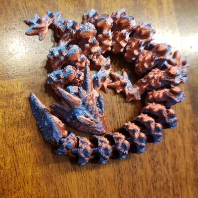 Rồng Dạ Xoa Con Khớp Nối v1.1 - Articulated Baby Night Spirit Dragon v1.1