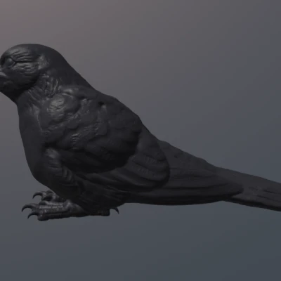 Tượng Quạ Ngồi