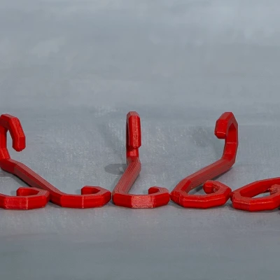 Móc Treo Đồ Trang Trí Giáng Sinh Góc 90 Độ