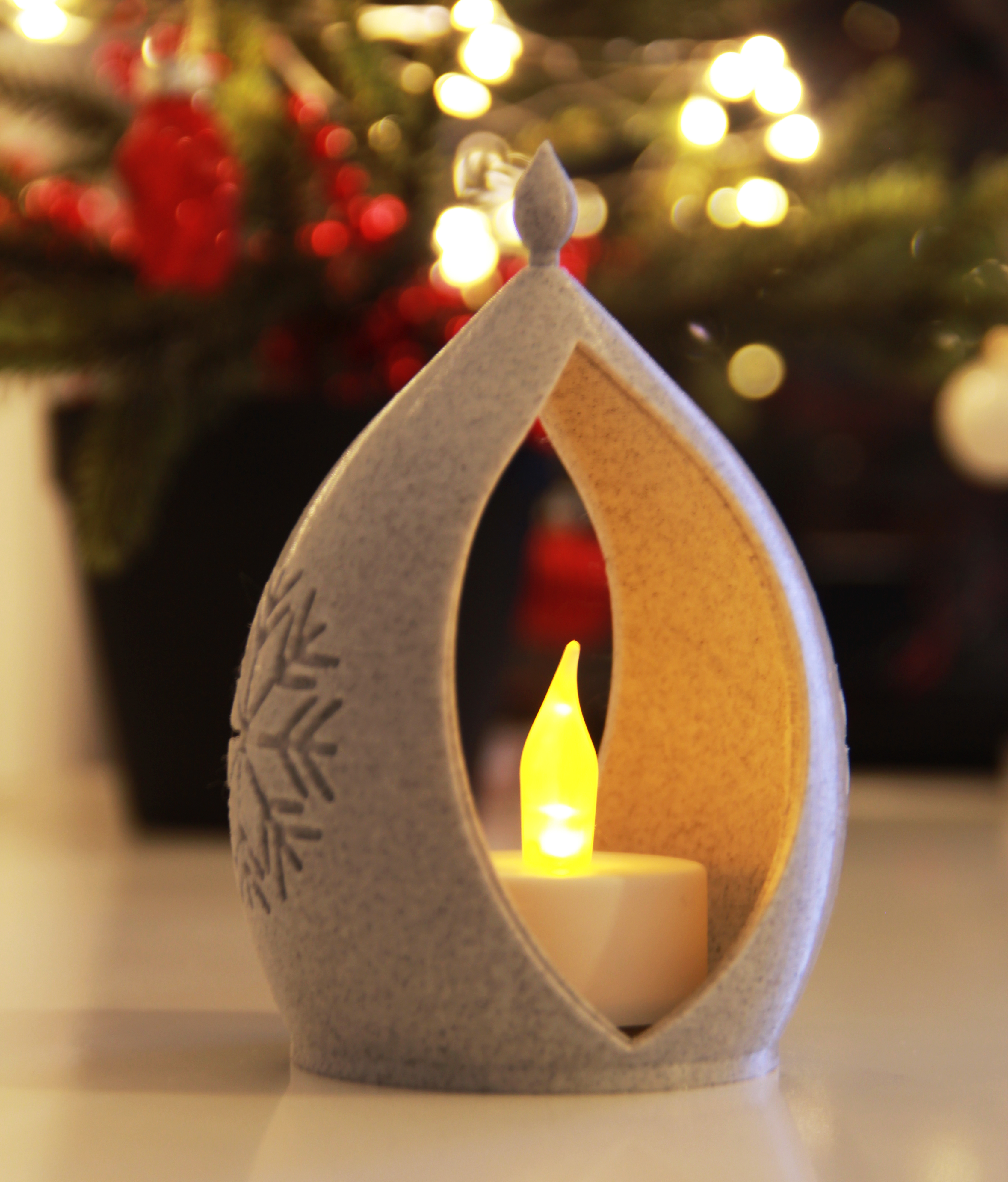 Đèn Lồng Giáng Sinh Cho Nến LED Mini
