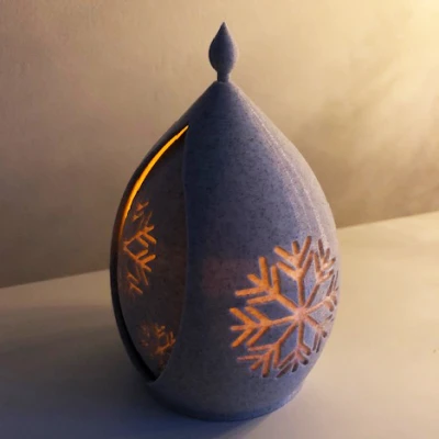 Đèn Lồng Giáng Sinh Cho Nến LED Mini