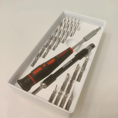 Hộp Gridfinity Tua Vít Mini Parkside 2x4 Có Thể Xếp Chồng