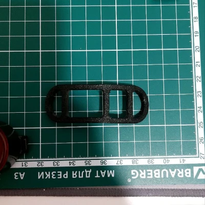 Kẹp đèn hậu xe đạp bằng cao su