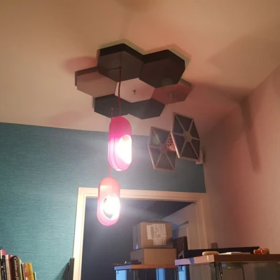 Đèn Chùm Hexa Lustre