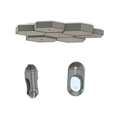 Đèn Chùm Hexa Lustre