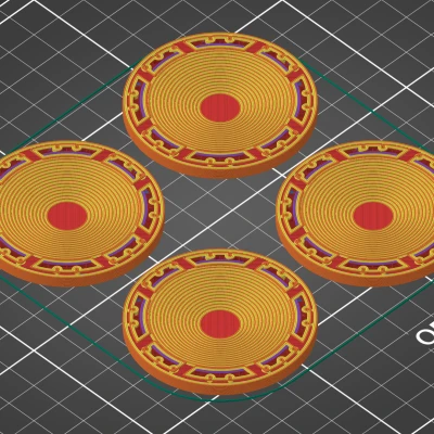 Nắp La-zăng Nhôm Siêu Cứng 55mm