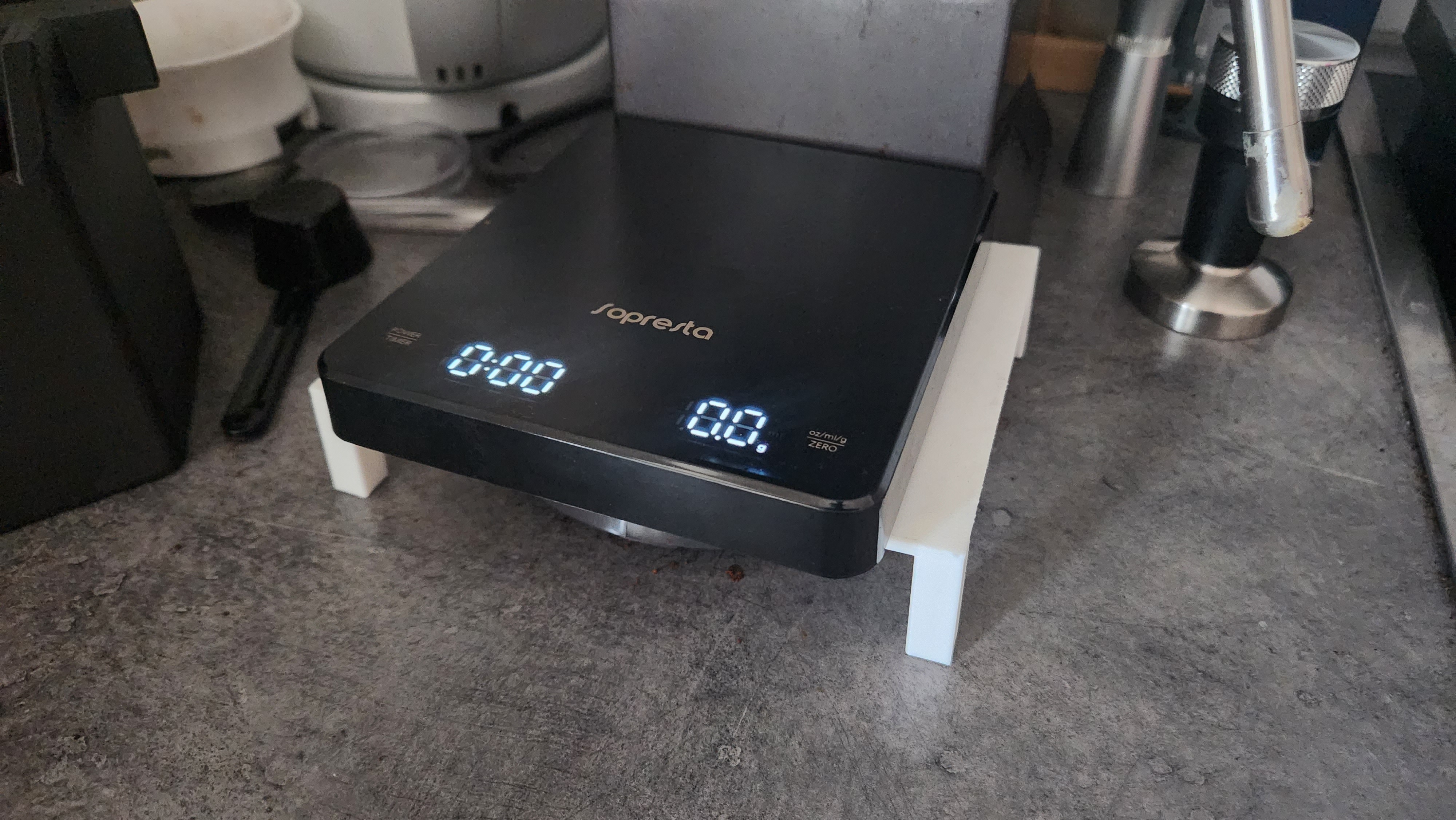 Chân đế cân cho máy pha cà phê DeLonghi Dedica